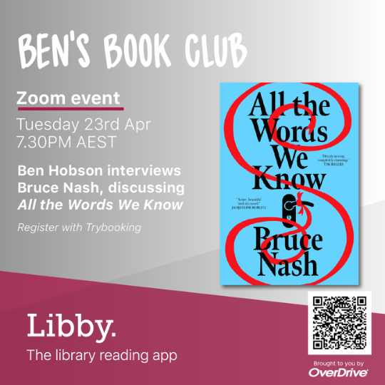 Ben’s Book Club featuring All the Words We Know by Bruce Nash